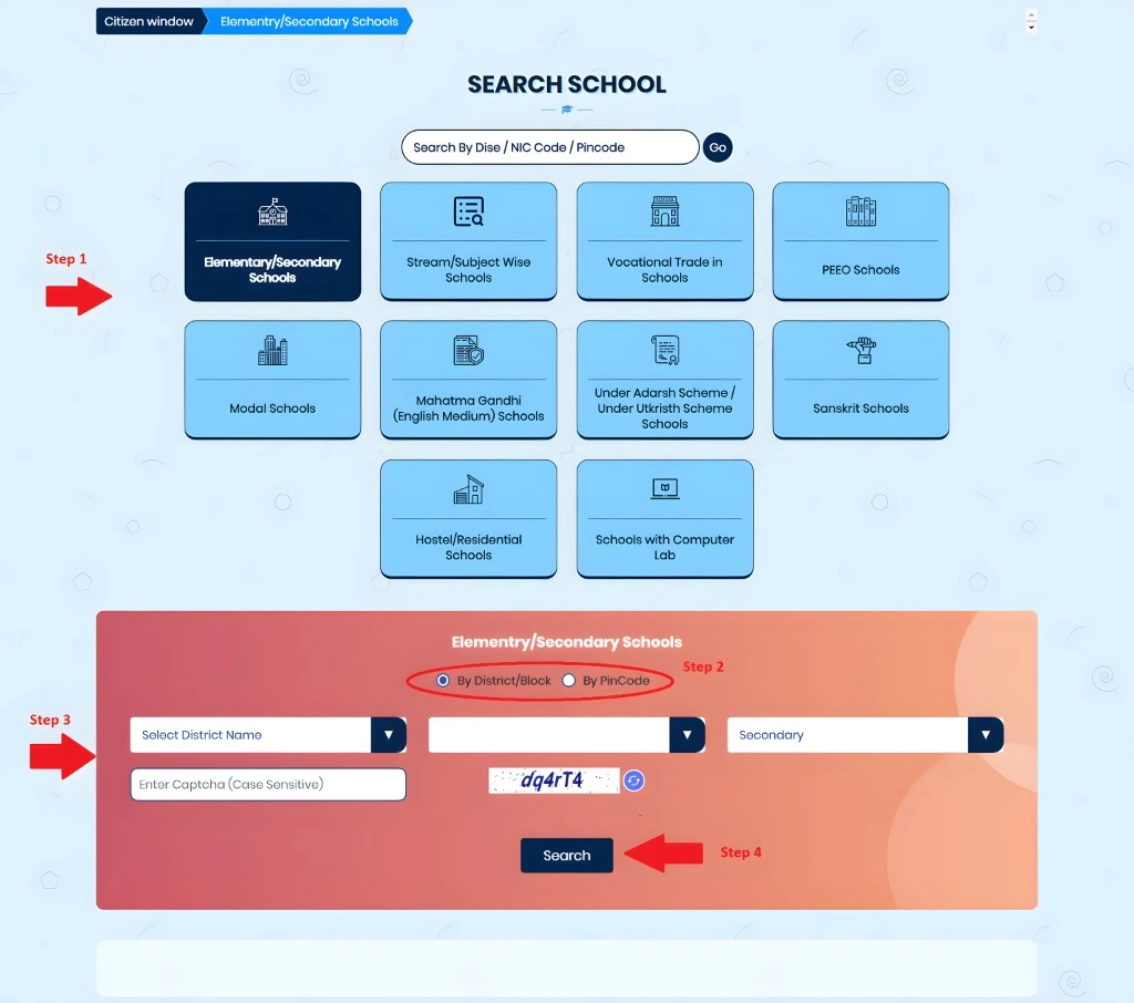 How to view school reports and performance metrics?